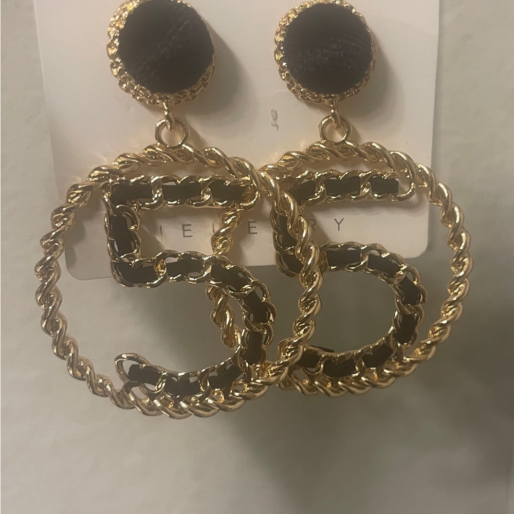 Number earrings